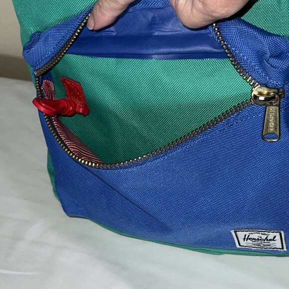 Herschel Supply Co. x Madewell Backpack – Teal & Blue Colorblock - Picture 4 of 12